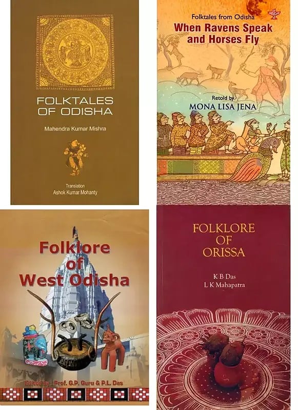 4 Books on Folk Tales of Odisha