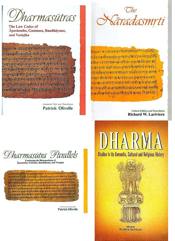 Sources of Ancient Indian Law (Set of 4 Books)