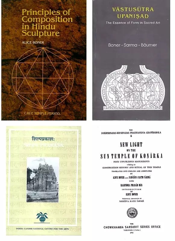 Learn more about Hindu Architecture and Sculpture Art : The Ultimate Collection of Alice Boner's Work (Set of 4 Books)