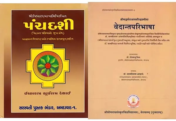 Introduction to Vedanta in Gujarati (Set of 2 Books)