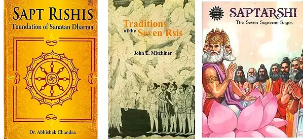 Saptarishis: The Seven Seers (Rishis)- Set of 3 Books