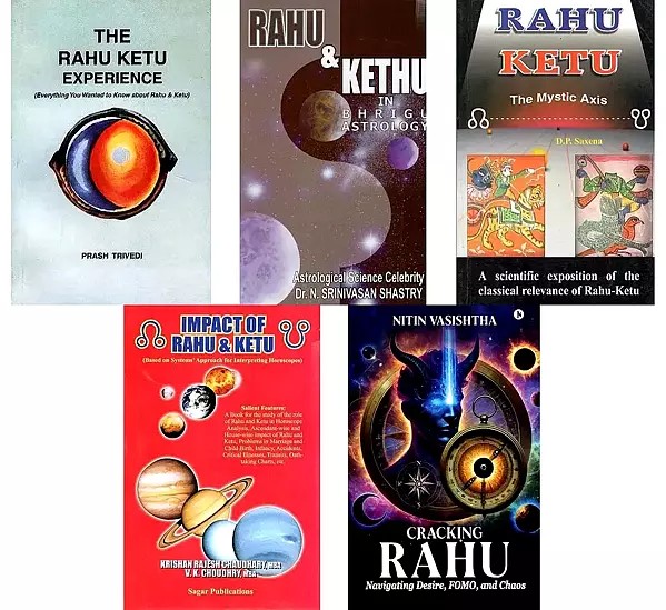 Books on Rahu Ketu (Set of 5 Books)