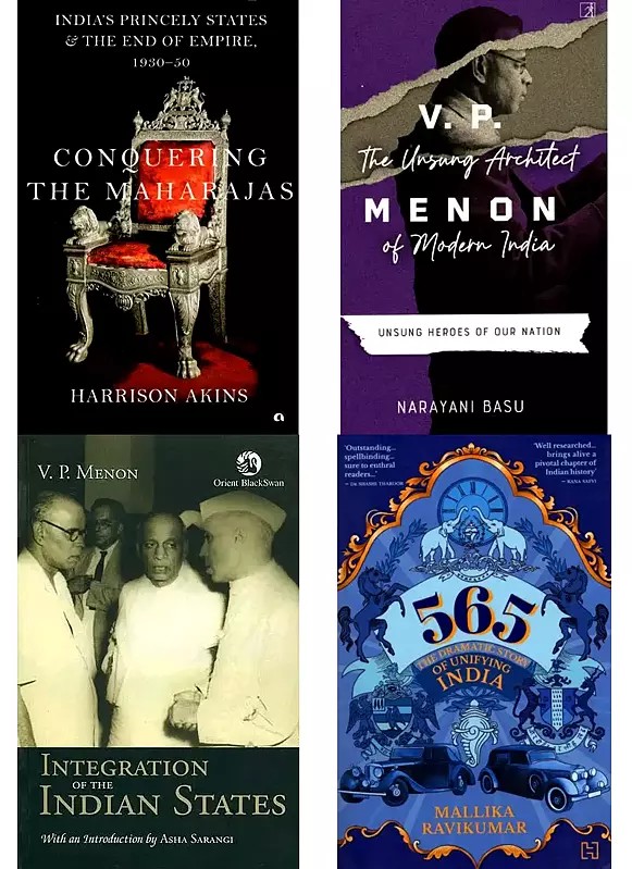 Integration of Princely States into the Republic of India (Set of 4 Books)