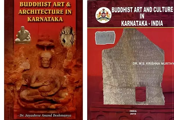 Buddhist Art in Karnataka (Set of 2 Books)