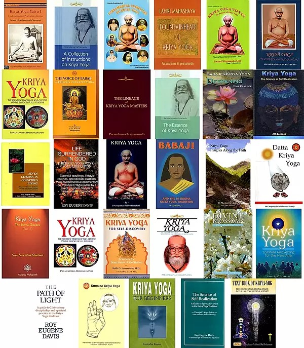Comprehensive Collection of Books on Kriya Yoga (Set of 29 Books)