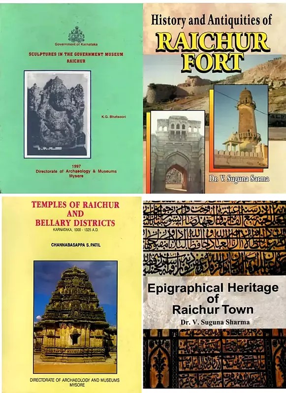 History and Culture of Raichur (Set of 4 Books)