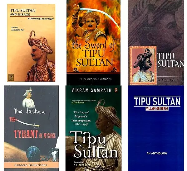 6 Books on Tipu Sultan