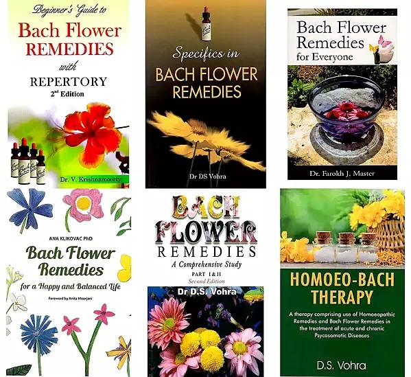 Bach Flower Remedies (Set of 6 Books)