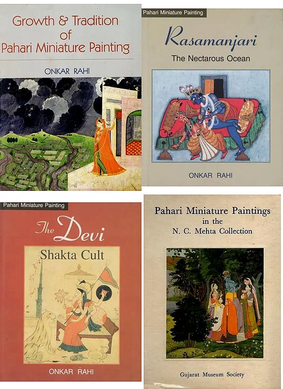 4 Books on Pahari Miniature Painting