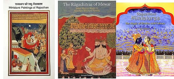 Rajasthani Miniature Paintings (Set of 3 Books)