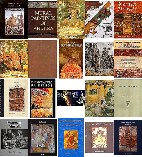 Mural Art of India ( Collection of 21 Books )