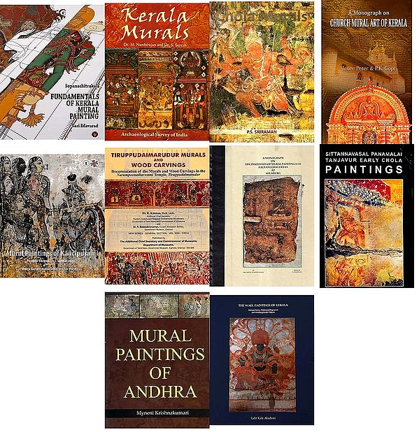 Mural Art of South India (Set of 10 Books)