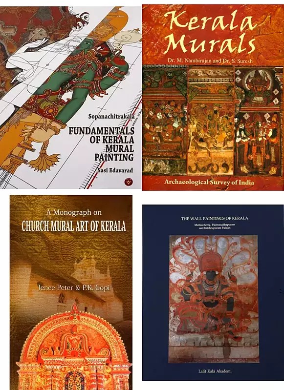 4 Books on the Mural Traditions of Kerala