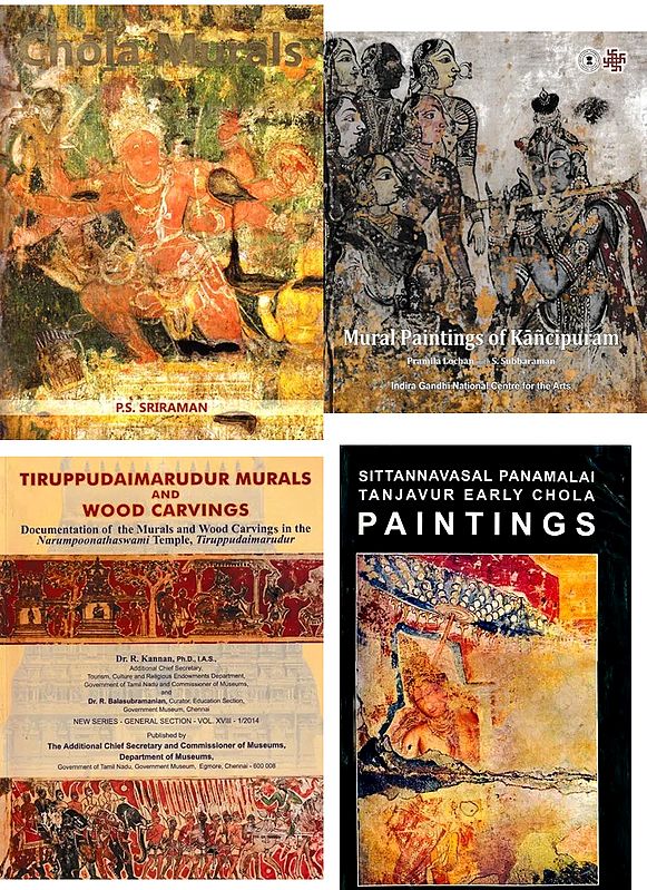 4 Books on the Mural Traditions of Tamil Nadu
