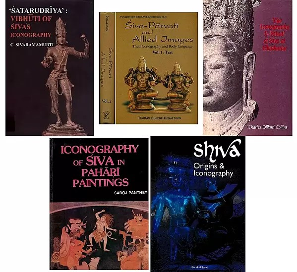 Iconography of Lord Shiva (Set of 6 Books)