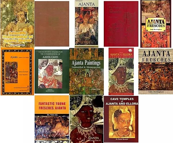 Ajanta Murals (Set of 13 Books)