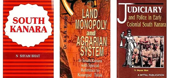 History of South Kanara (Set of 3 Books)