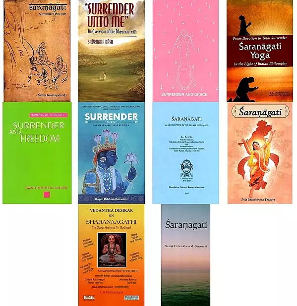 Books on Saranagati (Surrender to God, Set of 10 Books)