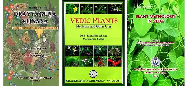 3 Books on Vedic Plants