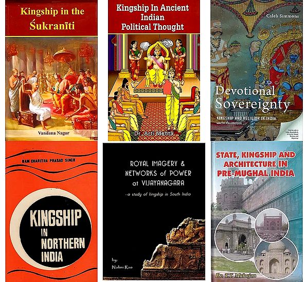 Kingship in India (Set of 6 Books)