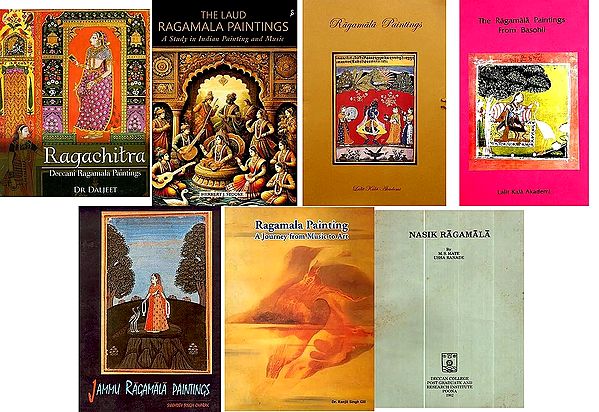Ragamala Paintings (Set of 7 Books)