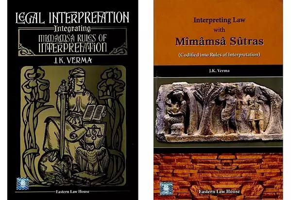 Mimamsa Sutras and Law (Set of 2 Books)