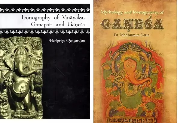 Iconography of Lord Ganesha (Set of 2 Books)