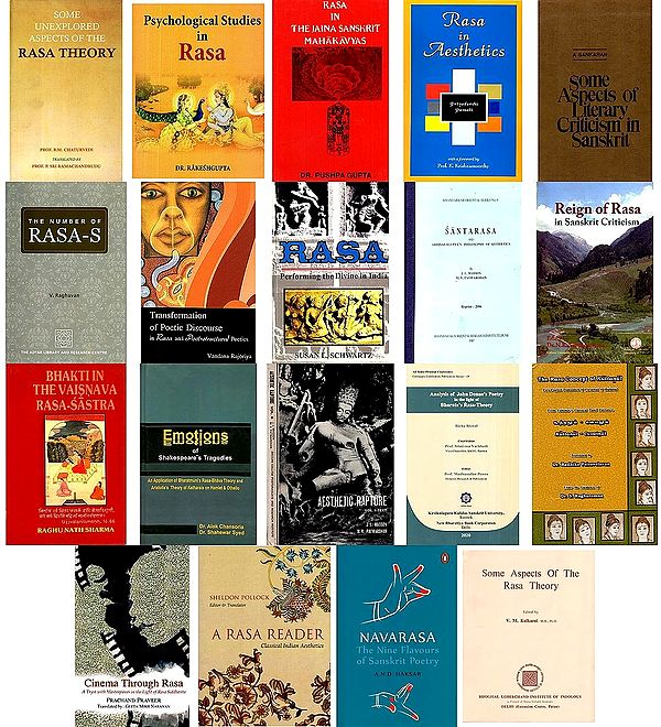 Rasa Theory in Aesthetics: Its Applications to Indian and Western Art (Set of 19 Books)