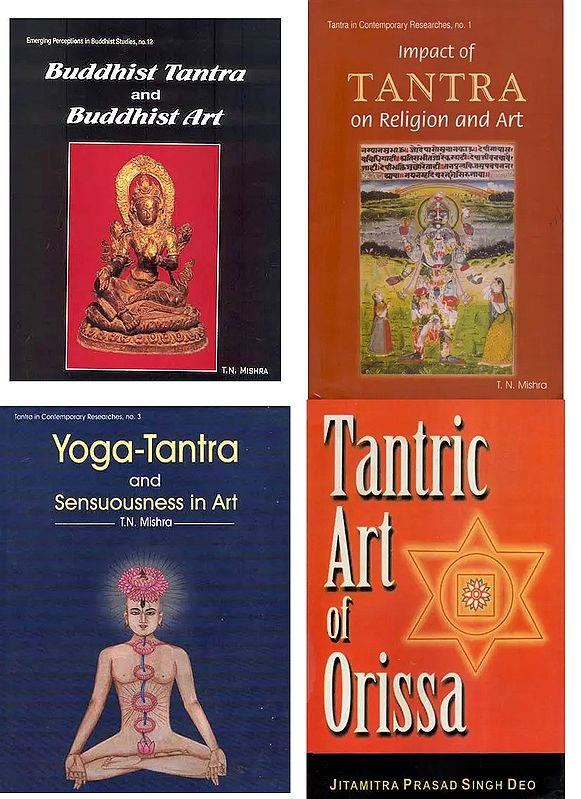 Influence of Tantra on Art (Set of 4 Books)