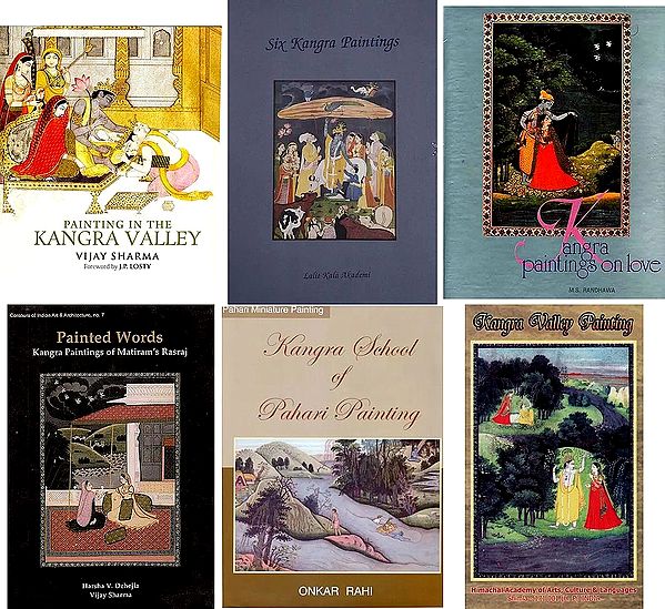 6 Books on Kangra Paintings