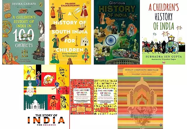 Children's History of India (Set of 8 Books)