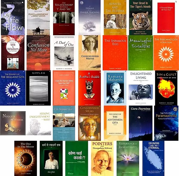 Books by Ramesh Balsekar (Set of 34 Books)