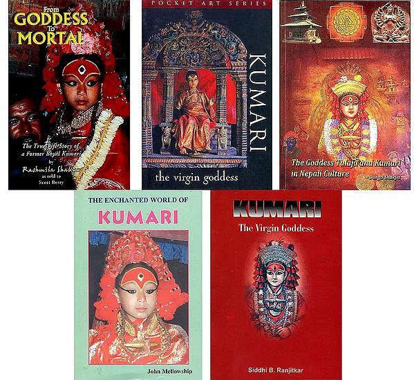 Kumari, The Virgin Goddess of Kathmandu (Nepal)- Set of 5 Books