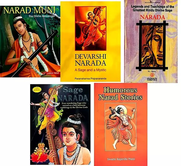 Life and Teachings of Sage Narada (Set of 5 Books)