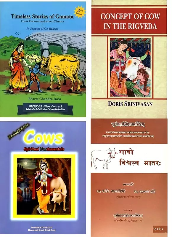 The Sacred Cow in Hinduism (Set of 4 Books)