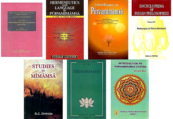 Studies on Purvamimamsa (Set of 7 Books)