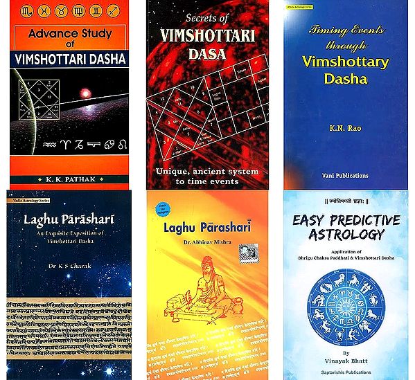 Vimshottari Dasha (Set of 6 Books)