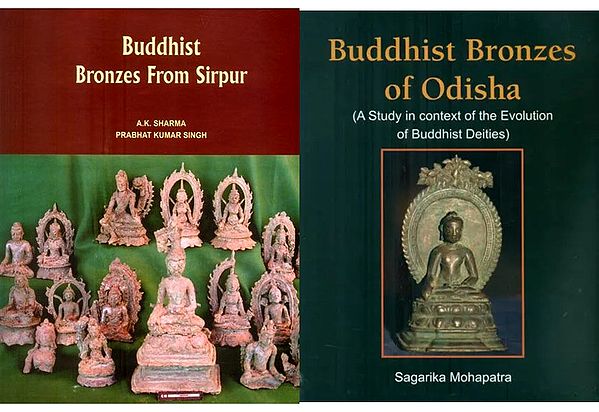 Buddhist Bronze Statues (Set of 2 Books)