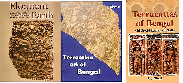 Terracotta Art in Bengal (Set of 3 Books)