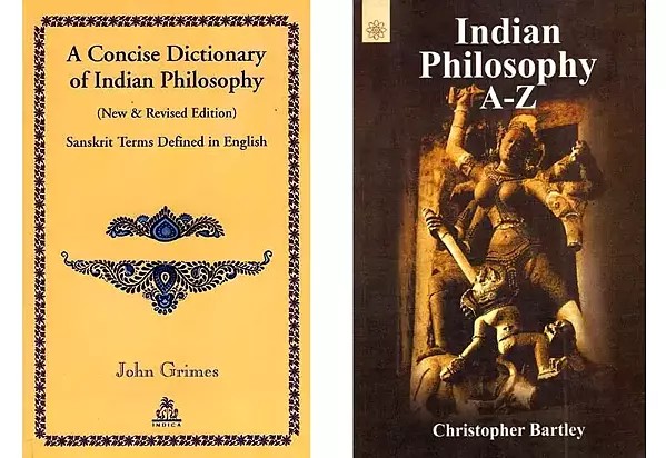 Two Dictionaries of Indian Philosophy (Set of 2 Books)