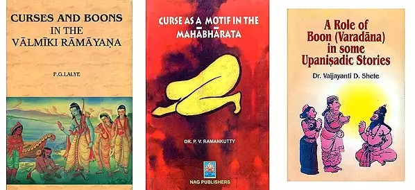 Boons and Curses in Indian Scriptures (Set of 3 Books)