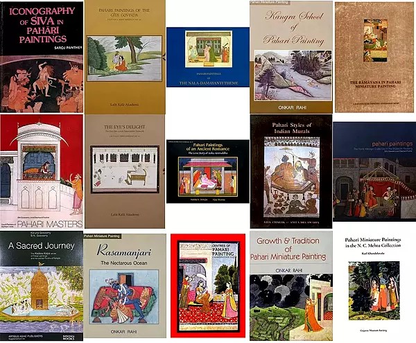 15 Books on Pahari Style of Painting