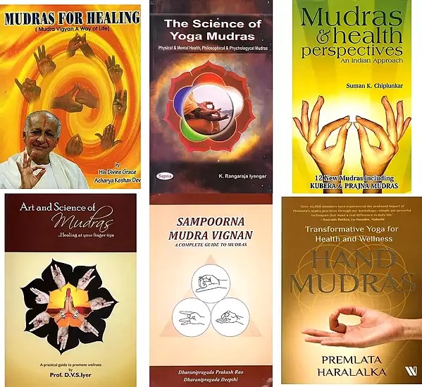 6 Books on the Science of Mudras