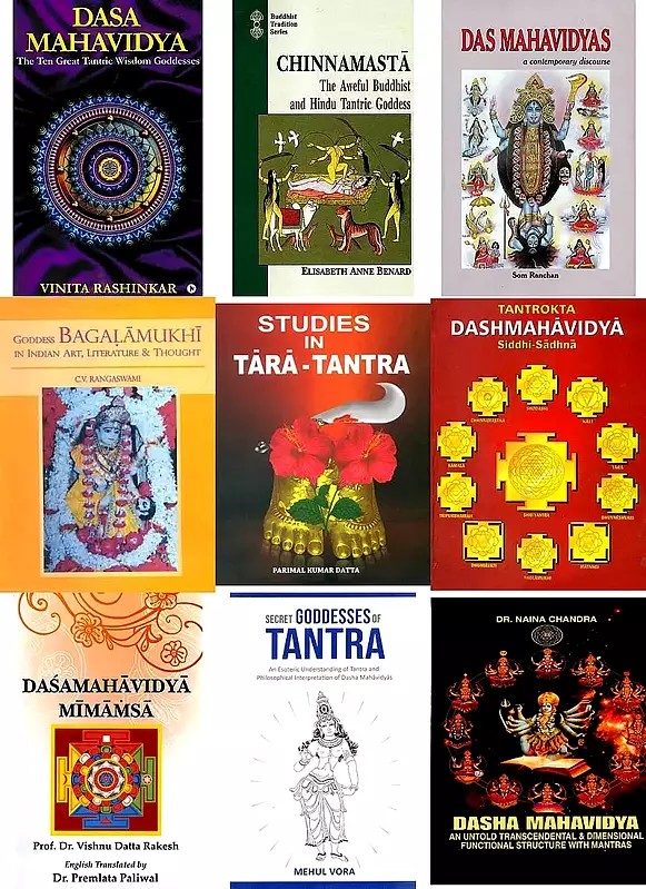 Books on the Ten Mahavidyas in English (Set of 9 Books)