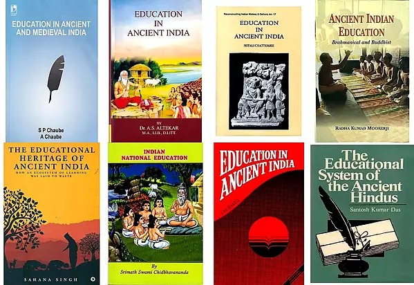 Ancient Indian Education (Set of 8 Books)