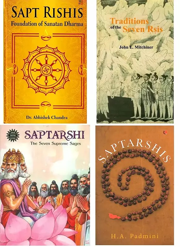 Saptarishis: The Seven Seers (Rishis)- Set of 4 Books