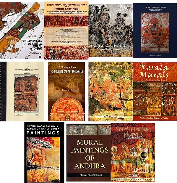 Mural Art of South India (Set of 11 Books)