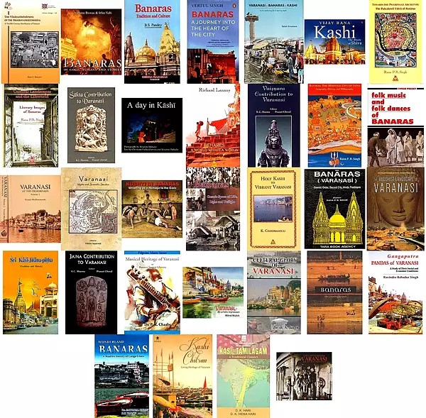 Books on Shiva's City Varanasi: Kashi (Set of 33 Books)
