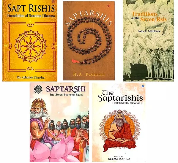 Saptarishis: The Seven Seers (Rishis)- Set of 5 Books