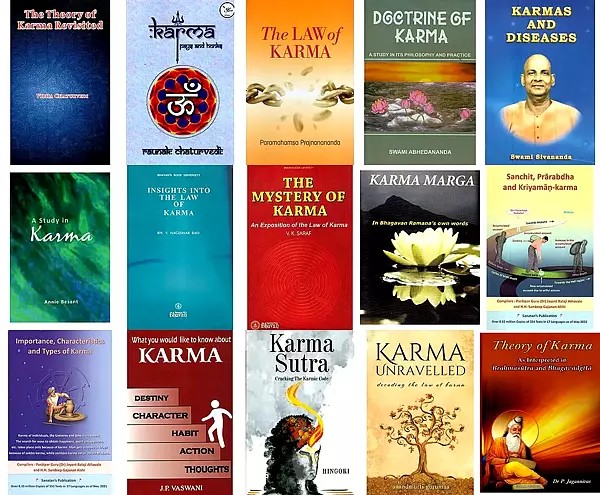 An Exhaustive Collection of Books on Karma (Set of 15 Books)